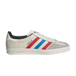 Adidas Кроссовки Gazelle Indoor, цвет Chalk Scarlet Blue ie9091 | chalk scarlet blue
