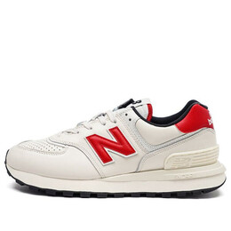 Кроссовки 574 наследие New Balance, белый u574lgtc | white/red