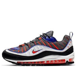 Кроссовки air max 98 Nike, синий 640744-012 | blue/orange/dark gray