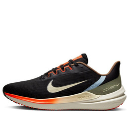 Кроссовки Air Winflo 9 Nike, черный dx6040-071 | black/orange