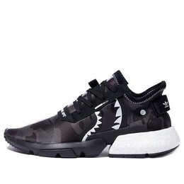 Кроссовки xa bathing ape x neighborhood pod s3.1 Adidas, черный ee9431 | black