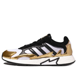Кроссовки оригиналы tresc run br Adidas, белый fv4703 | white/black/gold
