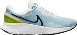 Кроссовки Nike React Miler 3 'White Chlorine Blue', белый dd0490 100 | white