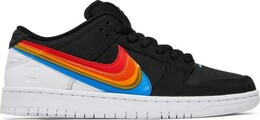 Кроссовки Nike Polaroid x Dunk Low SB, черный dh7722 001 | black