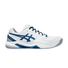 Asics Кроссовки Gel Dedicate 8, цвет White Mako Blue 1041a408 103 | white mako blue