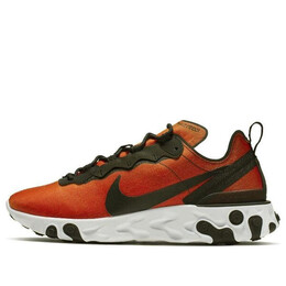 Кроссовки react element 55 премиум Nike, черный bq9241-001 | black/tour yellow-white