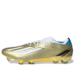 Кроссовки x speedportal.1 fg Adidas, золотой hp9138 | gold metallic/cloud white/pulse blue