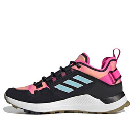 Кроссовки terrex hikster низкие Adidas, черный fy1546 | black/pink/blue