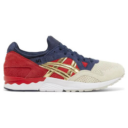 Кроссовки Asics Concepts x Gel Lyte 5 Libertea, бежевый/красный/синий 1201a943 100 | red