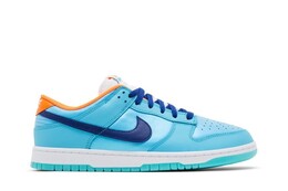 Nike Кроссовки Dunk Low SE, цвет Baltic Blue Total Orange hq1538 416 | baltic blue total orange