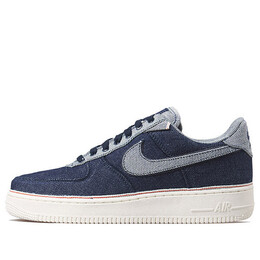 Кроссовки x 3x1 air force 1 low premium Nike, индиго 905345-402 | raw indigo