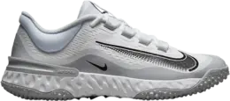 Кроссовки Nike Alpha Huarache Elite 4 TF 'White Wolf Grey', белый fd2743 100 | white