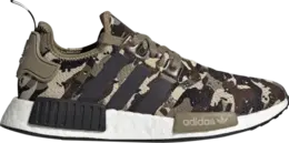 Кроссовки Adidas NMD_R1 'Savanna Camo', коричневый fz0076 | brown