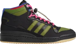Кроссовки Adidas Hebru Brantley x Forum Mid RT 'Frogboy', черный gz4396 | black