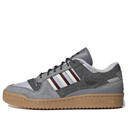 Кроссовки hikari shibata x forum 84 low cl Adidas, серый ig4128 | grey/white/khaki