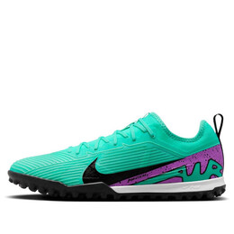 Кроссовки mercurial vapor 15 pro turf Nike, бирюзовый dj5605-300 | hyper turquoise/black/white/fuchsia dream