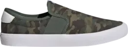 Кроссовки Adidas Vulc Raid3r Slip-On 'Camo', зеленый gw4108 | green