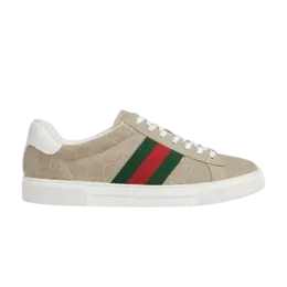 Кроссовки Gucci Ace Sneaker, цвет GG Oatmeal Suede 798652 aadv9 9566 | gg oatmeal suede