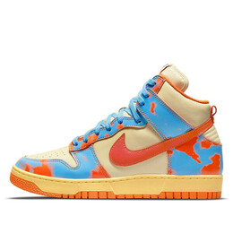 Кроссовки данки высокие 1985 Nike, оранжевый dd9404-800 | orange/blue/cream