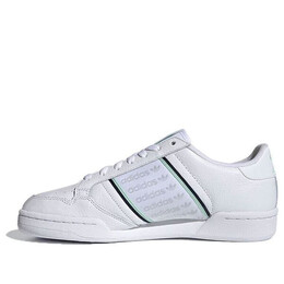 Кроссовки оригинальные континентальные 80 Adidas, белый fu9776 | white/black/green