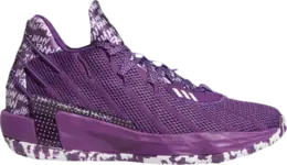 Кроссовки Adidas Dame 7 'I Am My Own Fan - Glory Purple', фиолетовый fy0159 | purple