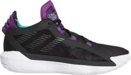 Кроссовки Adidas Dame 6 'Purple Tongue', черный eh2071 | black