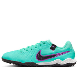 Кроссовки tiempo legend 10 pro tf turf Nike, фиолетовый dv4336-300 | purple/green