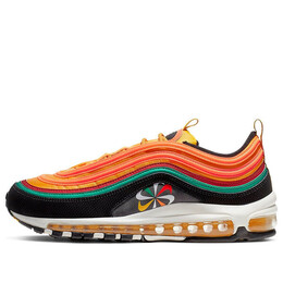 Кроссовки air max 97 Nike, черный ck9399-001 | black/university gold/lucid green
