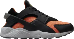 Кроссовки Nike Air Huarache Crater Premium 'Black Atomic Orange', черный dq5013 001 | black