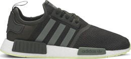 Мужские кроссовки Adidas NMD R1, черный/зеленый cq2414 | green