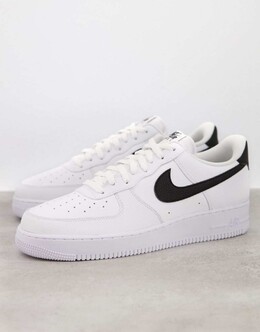 Кроссовки Nike Air Force 1 '07, белый/черный 203496100 | white/black