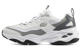 D"Lites 4.0 Кроссовки для мужчин с низким верхом, белые/серые Skechers 237409-wgy