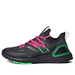 Кроссовки ultra boost 20 explorer Adidas, черный gz7362 | black/green/red