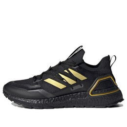Кроссовки ultraboost 20 explorer Adidas, черный h03051 | black/gold