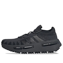 Кроссовки район x nmd_s1 Adidas, черный id3205 | core black/core black/cloud white