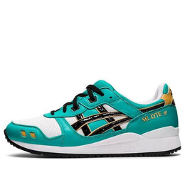 Кроссовки гель лайт 3 ог Asics, зеленый 1201a180-300 | green/white