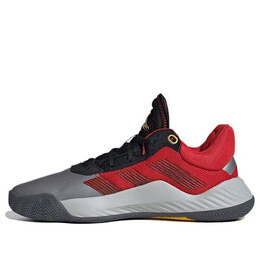 Кроссовки дон выпуск №1 Adidas, серебряный ef9911 | silver/black/red