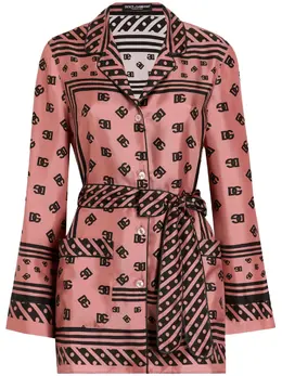 Dolce & Gabbana: Розовая рубашка  DNA