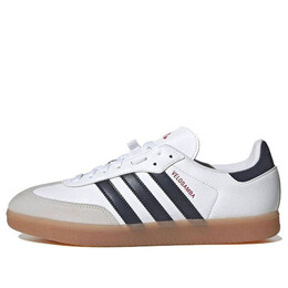 Кроссовки велосамба Adidas, белый hp5399 | cloud white/team navy blue 2/better scarlet