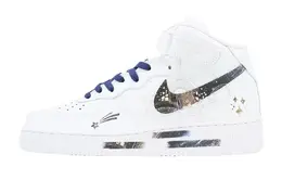 Кроссовки Air Force 1 для скейтбординга мужские, среднего размера, белый/синий Nike cw2289-111(team140-星河揽月) | white