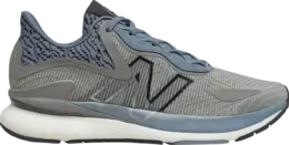 Кроссовки New Balance Lerato 'Grey Bleached Lime Glow', серый mleragg | grey