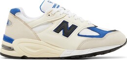 Кроссовки New Balance Teddy Santis x 990v2 Made in USA 'White Blue', белый m990wb2 | white