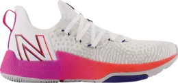 Кроссовки New Balance Wmns FuelCell Trainer Wide 'White Magenta Pop', белый wxm100rw d | white