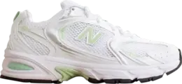 Кроссовки New Balance 530 'White Pastel Green' ASOS Exclusive, белый mr530aoo | white