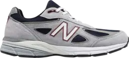 Кроссовки New Balance 990v4 Made in USA 'Grey Navy', серый m990gn4 | grey