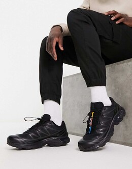 Кроссовки унисекс Salomon XT-6 в цвете Черный/Черный/Фантом 203667387 | black