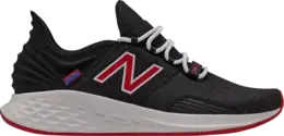 Кроссовки New Balance Fresh Foam Roav 2E Wide 'Black Team Red', черный mroavbr1 2e | black