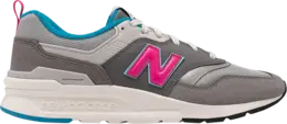 Кроссовки New Balance 997, серый/бирюзовый/розовый cm997hah | grey