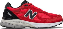 Кроссовки New Balance 990v3 Made In USA 'Red Suede', красный m990pl3 | red