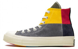 Кроссовки Converse Chuck Taylor All Star 70 Hi Corduroy Patchwork Gold Grey 166531c